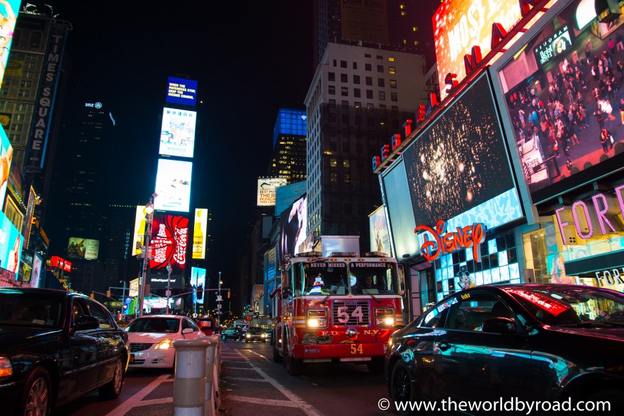 The Power To Light Up Times Square - The World by Road Collective